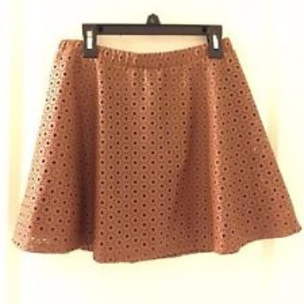 EUC Brown American Rag Brown Skirt Size Small A1